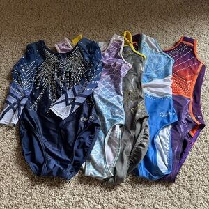 5 Quatro Gymnastics Leotards
